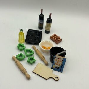 Dollhouse furniture and decor bundle